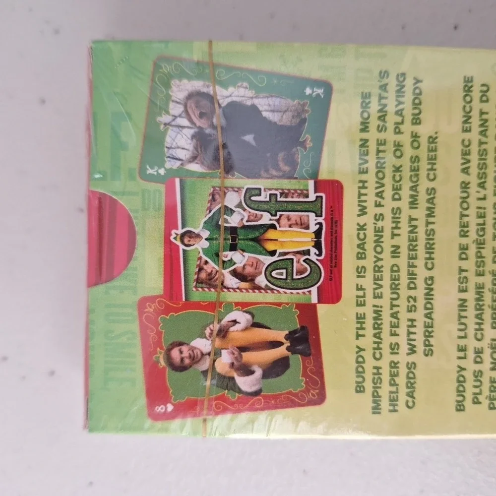 ELF MOVIE Official 52 Playing Card Deck CHRISTMAS Limited Edition NEW SEALED